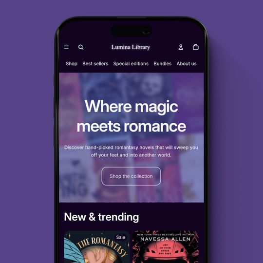 Lumina Library interface preview